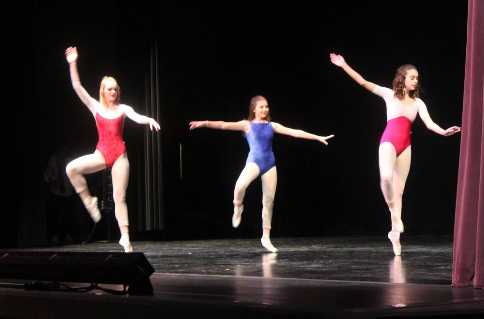 Students Dance On A Stage